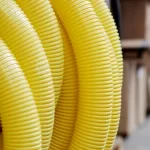 Yellow Food Grade PVC Hose in Factory Used for Food and Beverages in Malaysia