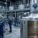 Industrial level measurement using radar transmitters and tuning fork level switches